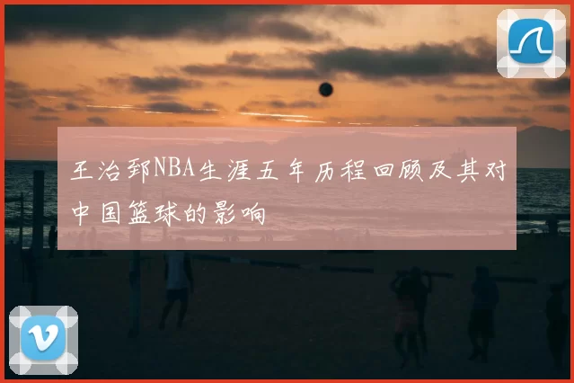 王治郅NBA生涯五年历程回顾及其对中国篮球的影响
